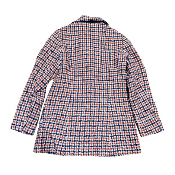 VINTAGE 70s PENDLETON SUIT JACKET SIZE 12 RED TARTAN PLAID FULLY LINED WOMENS - Picture 3 of 6